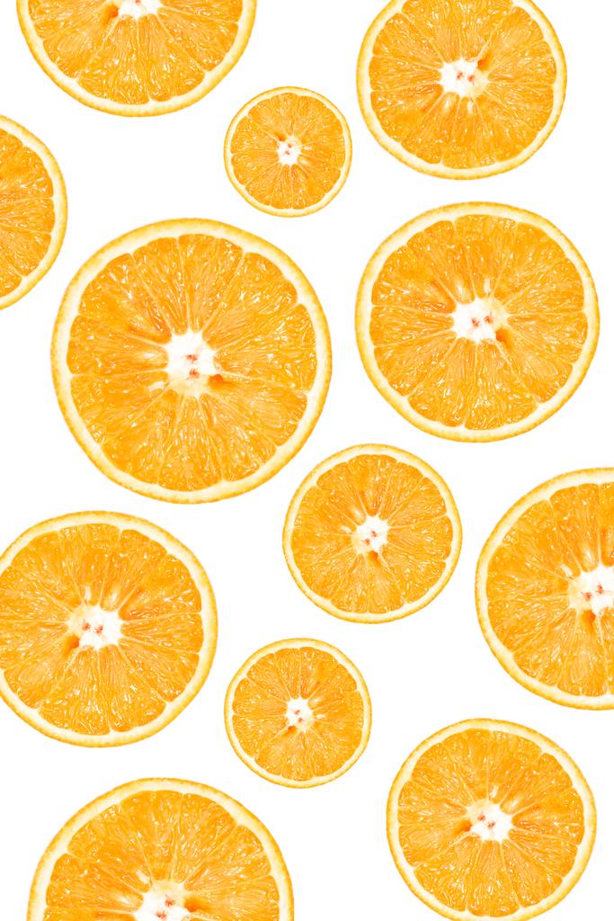Rodajas de naranja fresca
 - Foto, imagen