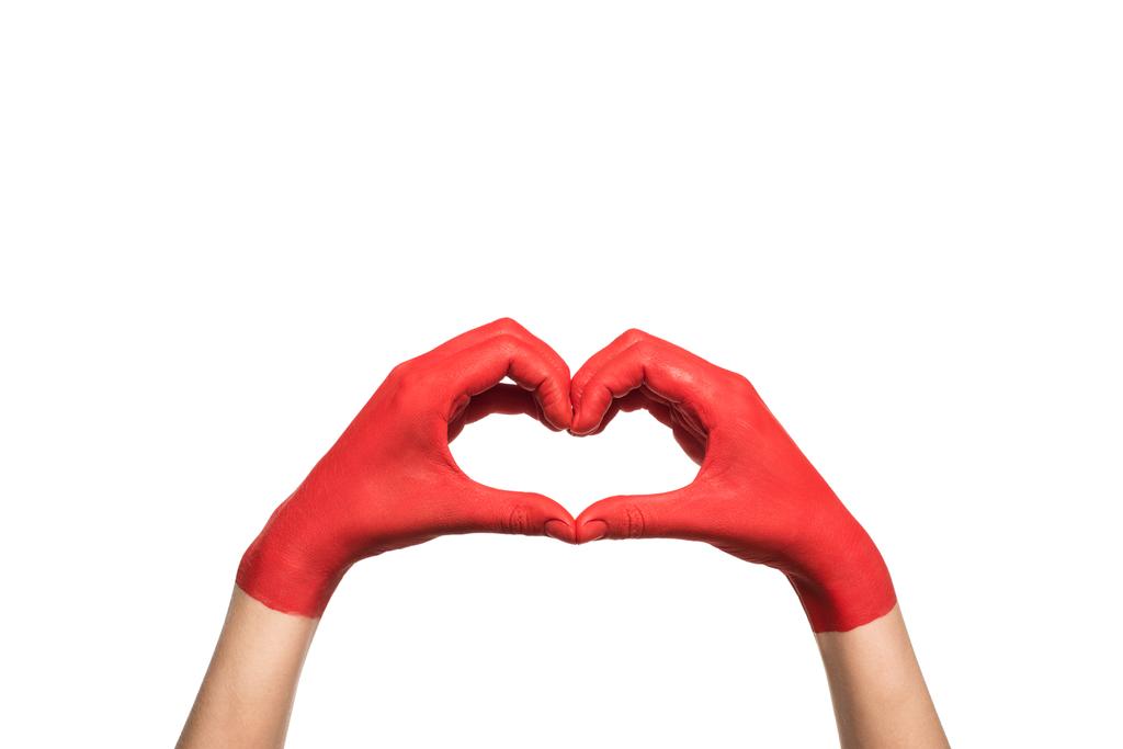 Manos mostrando el signo del corazón - Foto, Imagen