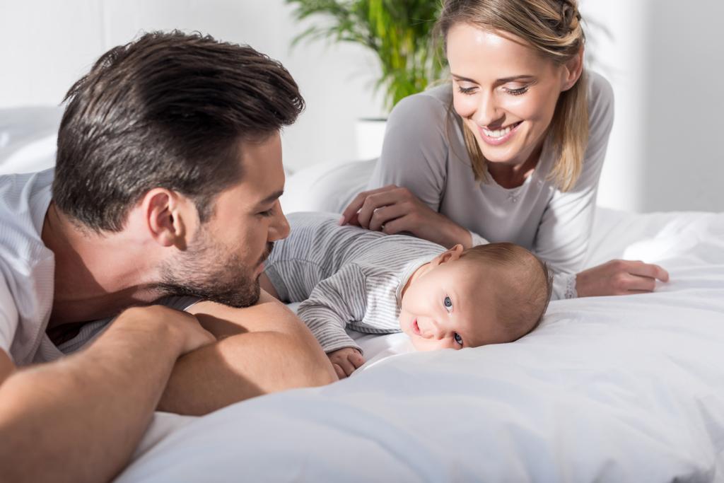 parents with baby boy - Photo, Image