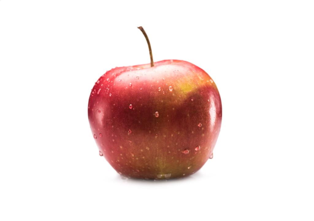 pomme mûre avec gouttes d'eau
 - Photo, image