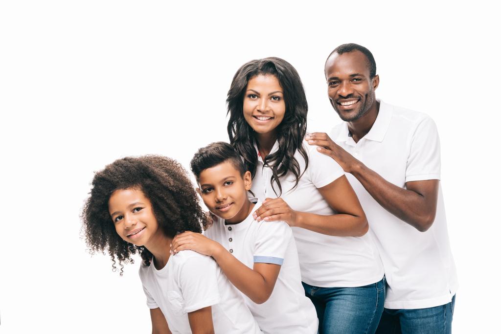 Heureuse famille afro-américaine
  - Photo, image