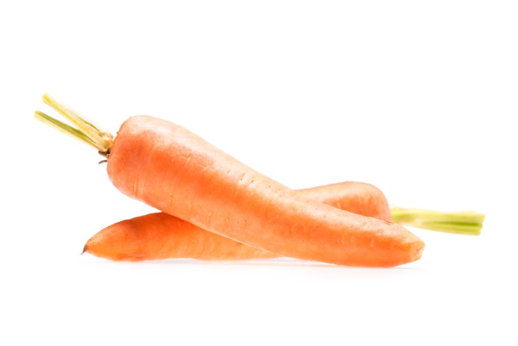 pilha de cenouras maduras frescas
 - Foto, Imagem