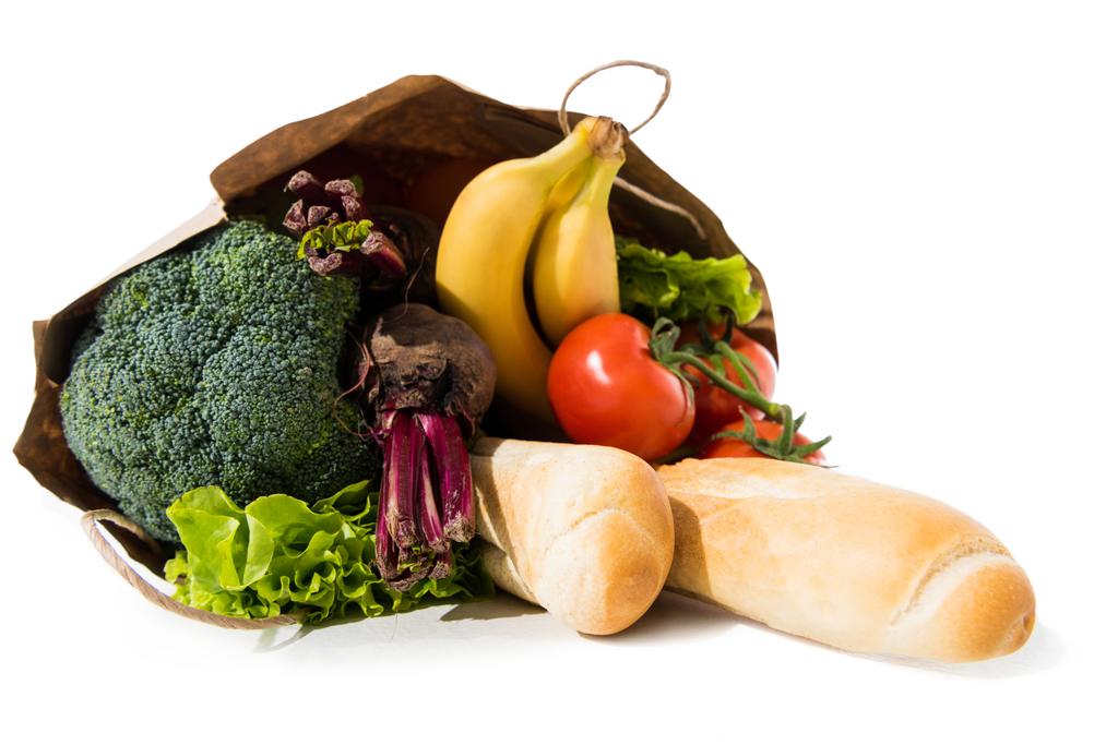 食料品の袋の健康食品  - 写真・画像