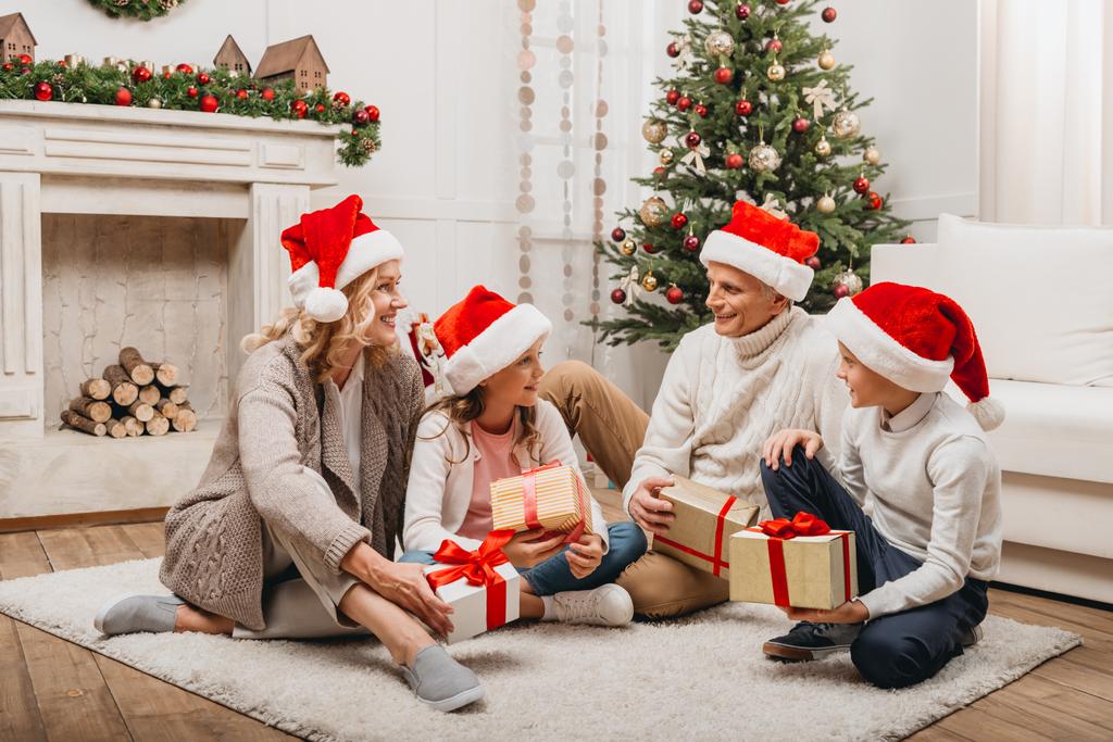 Familie Kerstmis - Foto, afbeelding