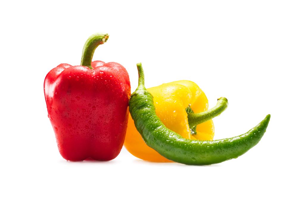 Different fresh peppers - Photo, Image