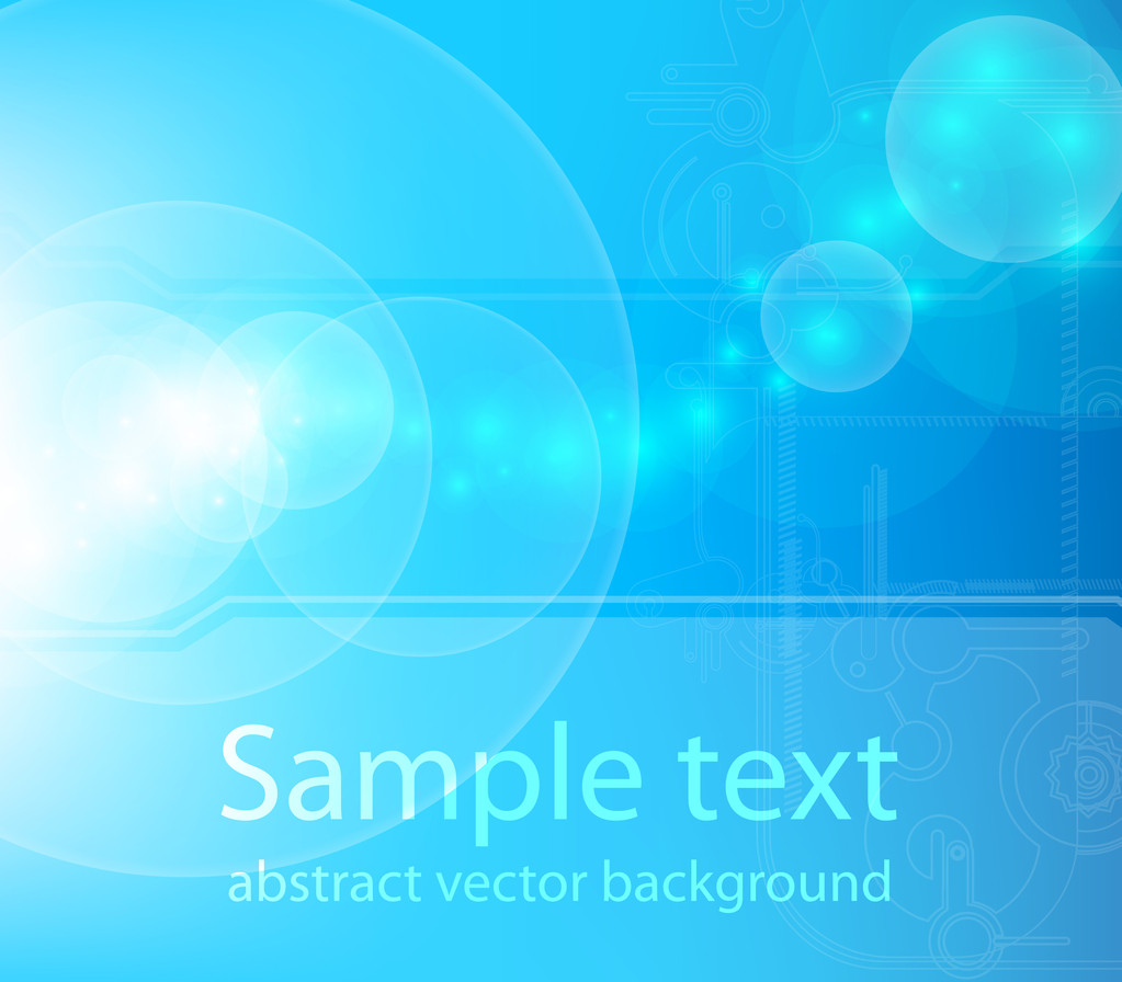 Abstract retro technology vector background. - Vector, Image
