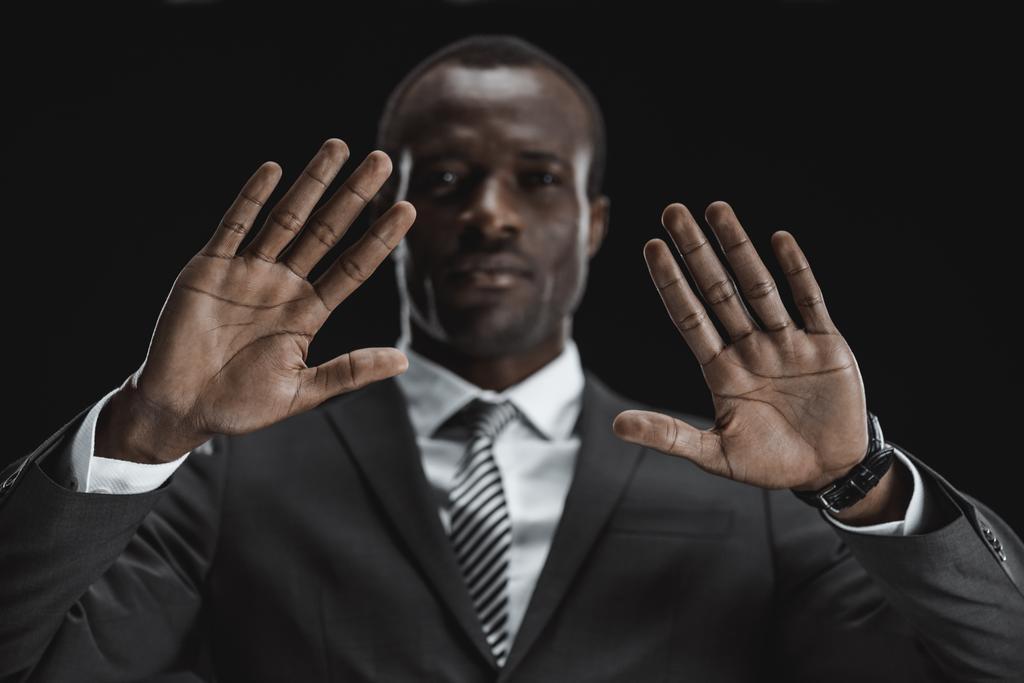 Homme d'affaires afro-américain
 - Photo, image