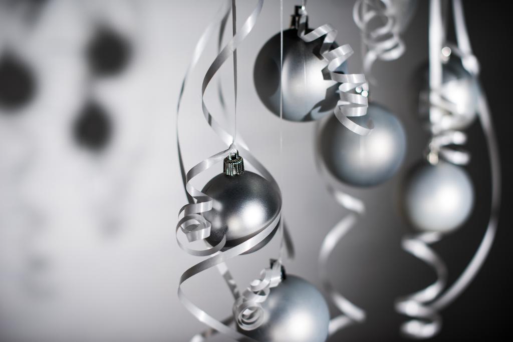 Vánoční koule na stužky - Fotografie, Obrázek