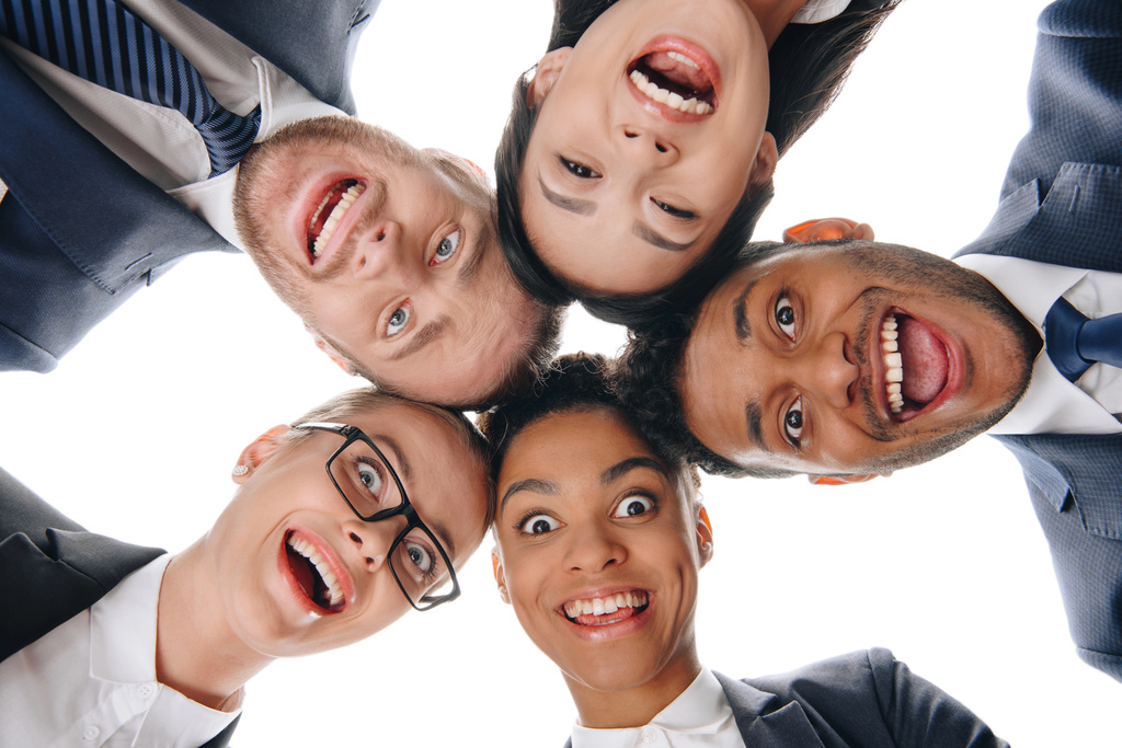 des entrepreneurs multiethniques excités
 - Photo, image