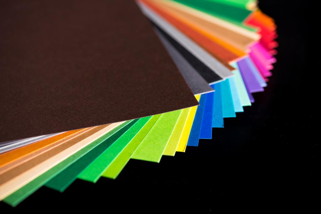 çeşitli renkli kağıtlar - Fotoğraf, Görsel