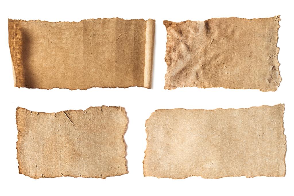 various blank ancient papers - Photo, Image