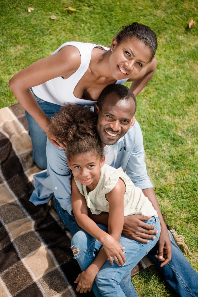 Afryki amerykański rodziny - Zdjęcie, obraz