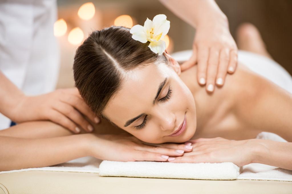 woman having massage - Photo, Image