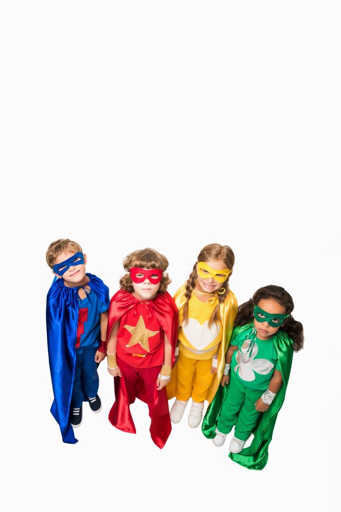 Kinder in Superheldenkostümen - Foto, Bild