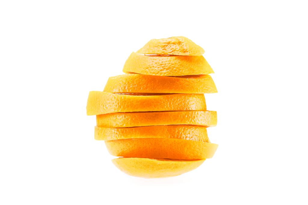 vers gesneden sinaasappel - Foto, afbeelding