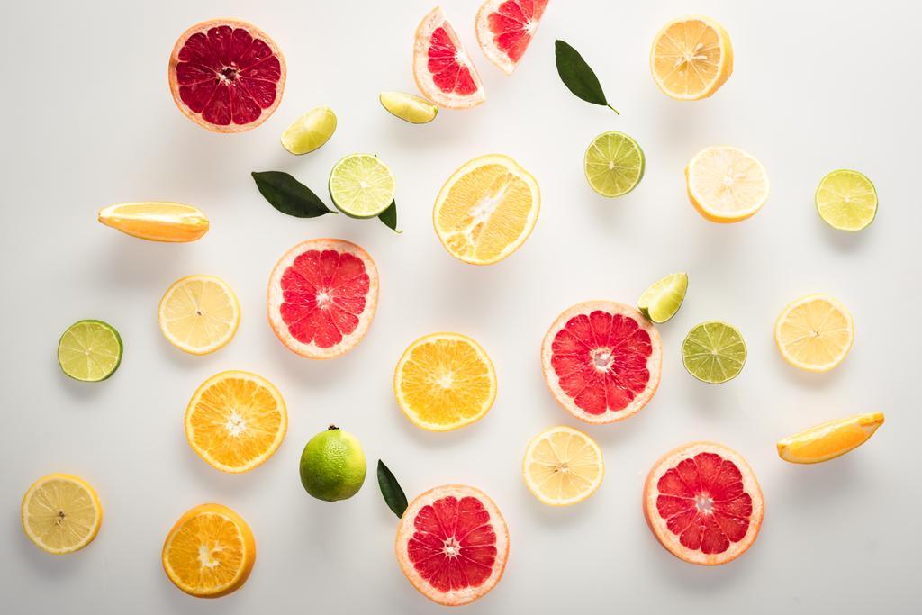 sliced citrus fruits - Photo, Image