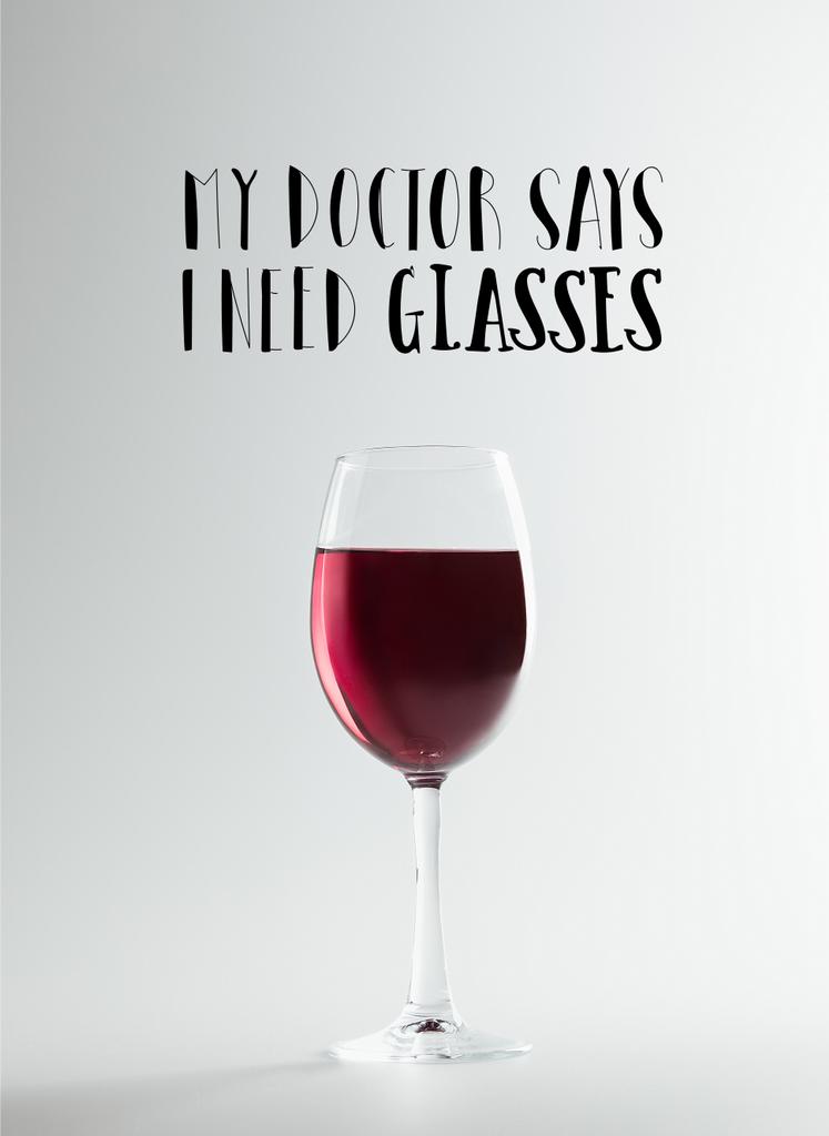 Rotwein im Glas  - Foto, Bild