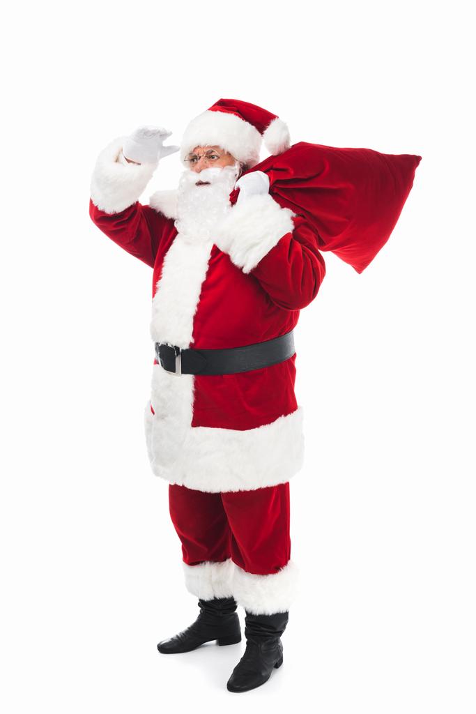 Санта-Клаус с сумкой
 - Фото, изображение