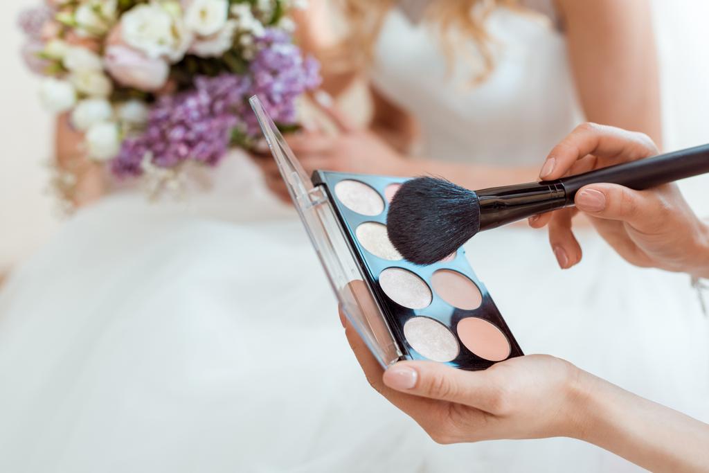 Hochzeits-Makeup - Foto, Bild