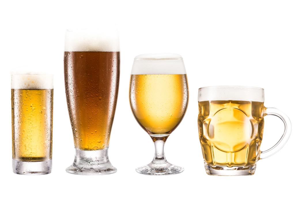 різні види пива в окулярах
 - Фото, зображення