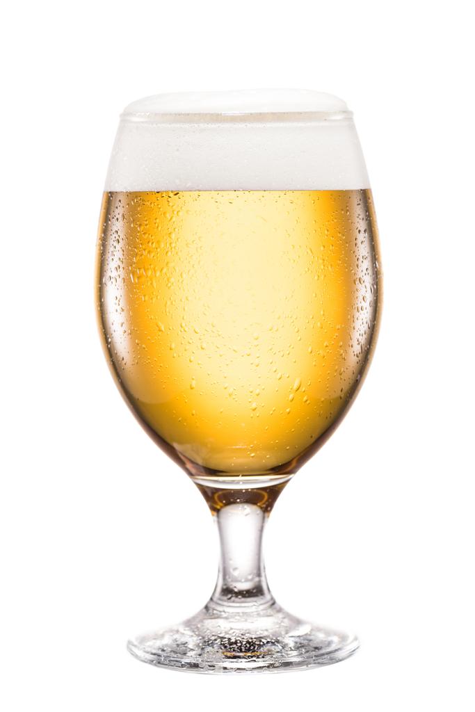ποτήρι μπύρα με αφρό - Φωτογραφία, εικόνα