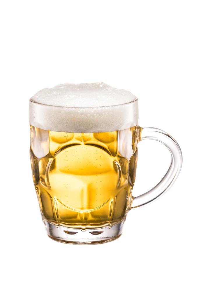 新鮮なビールのグラス - 写真・画像