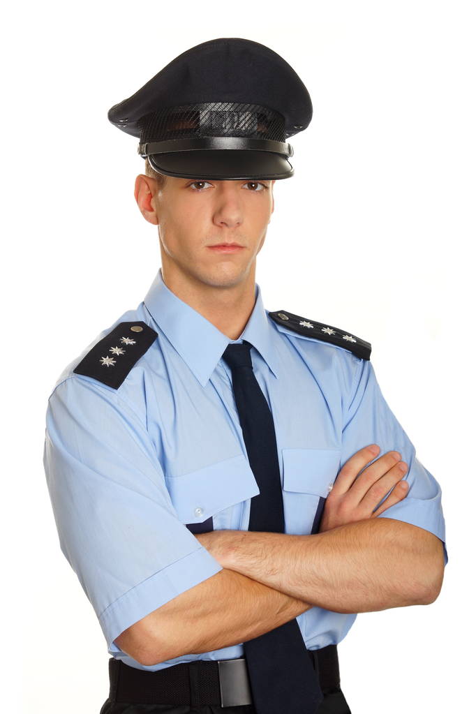 Portrét mladého policisty - Fotografie, Obrázek
