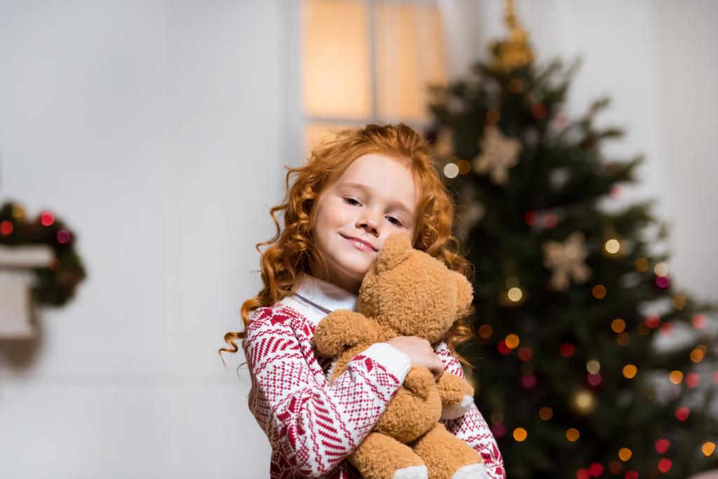child with teddy bear - Photo, Image