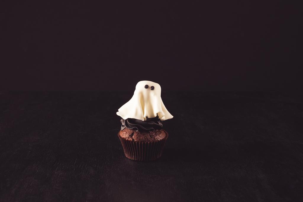 cupcake fantôme d'Halloween
 - Photo, image