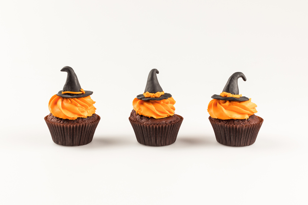 deliciosos cupcakes halloween
   - Foto, Imagem