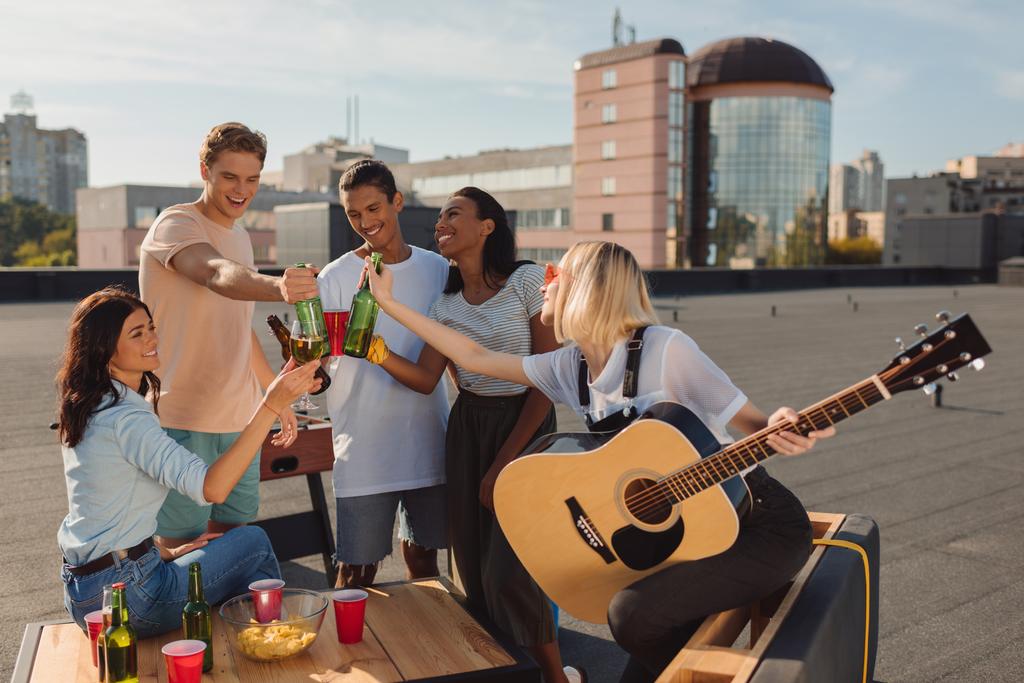 party on roof - Photo, Image