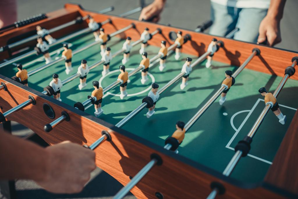 people playing table football - Photo, Image