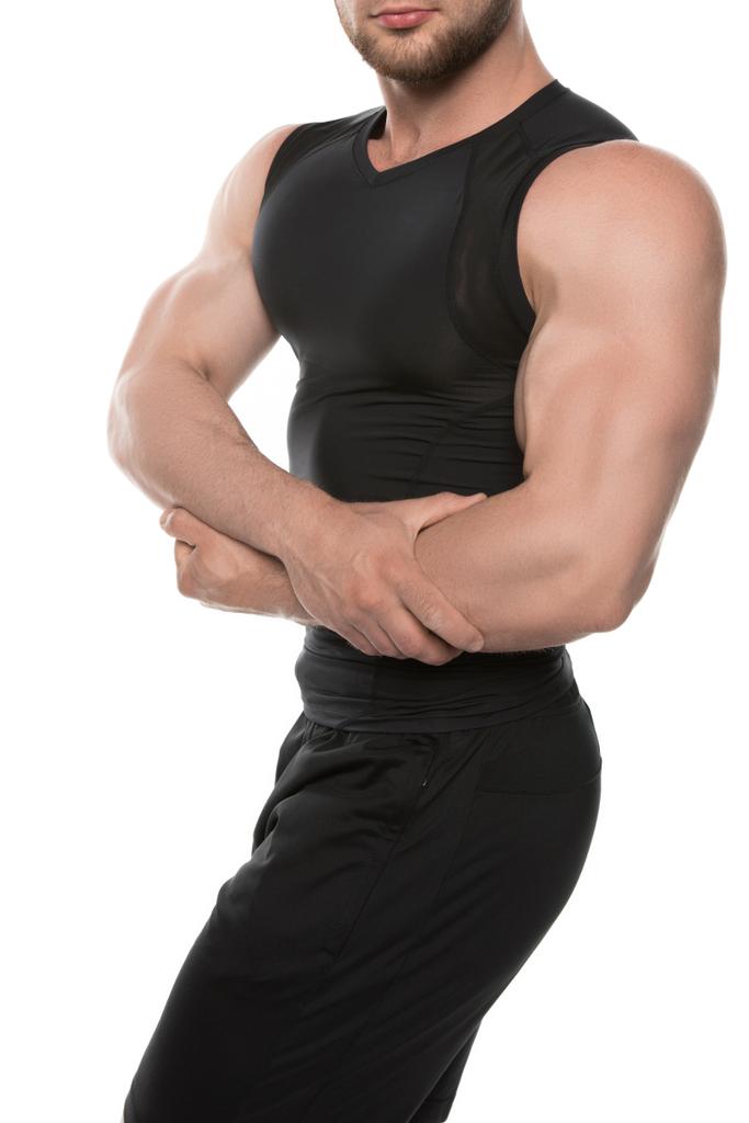 junger muskulöser Mann - Foto, Bild