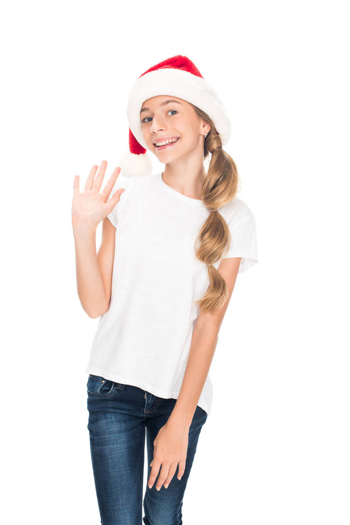 Noel Baba şapkası genç - Fotoğraf, Görsel