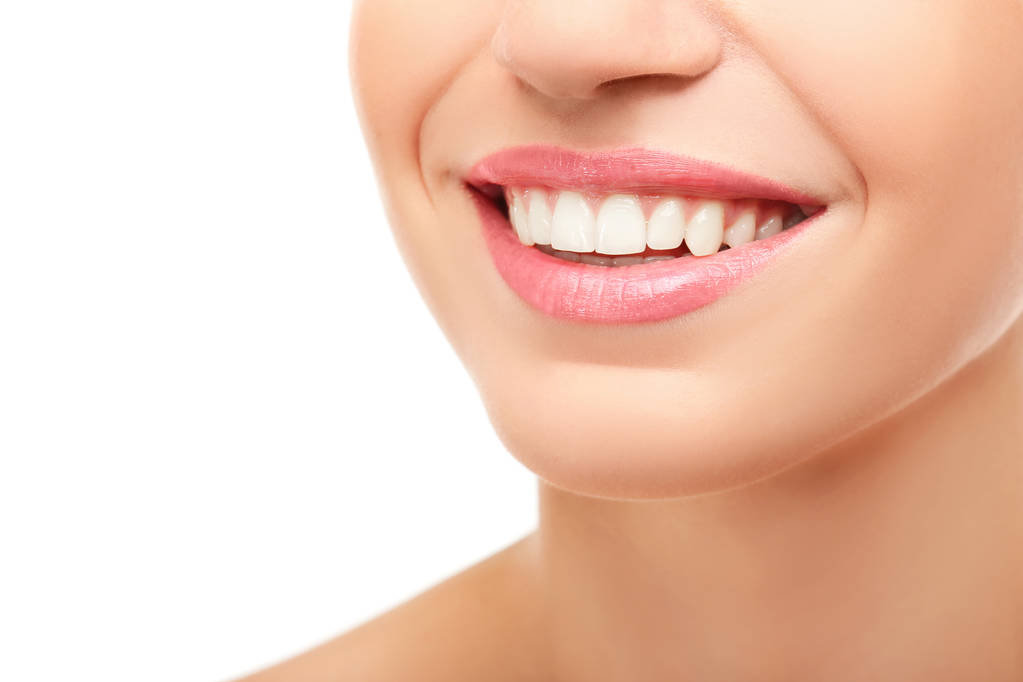 Mujer con dientes sanos
 - Foto, Imagen