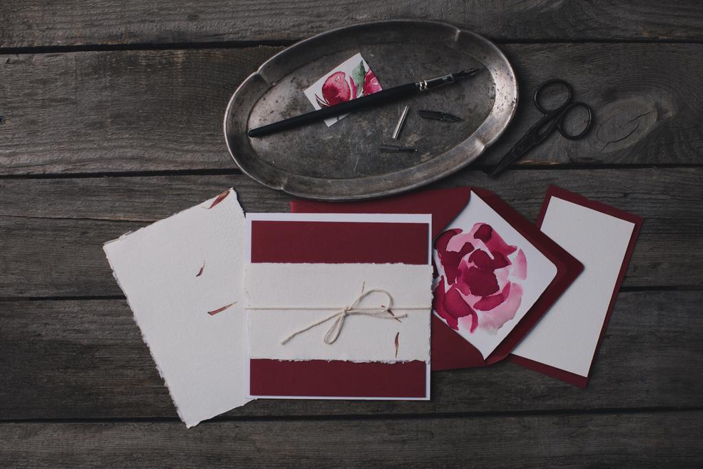 composition of holiday invitations - Photo, Image