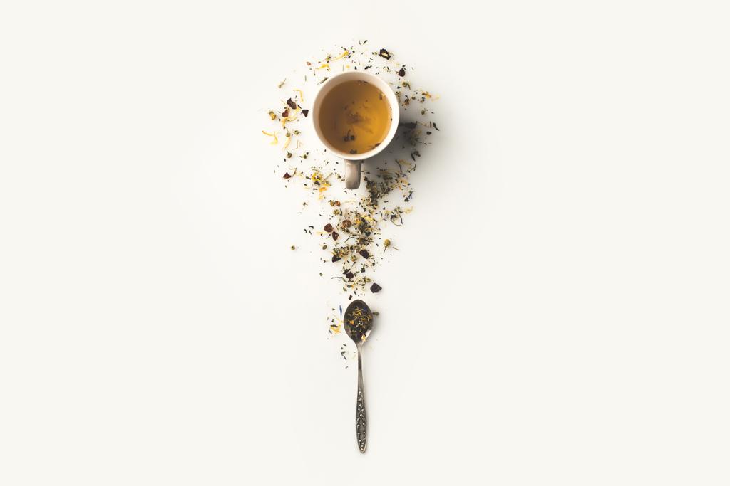 chá de ervas na xícara - Foto, Imagem