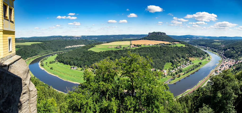 View to Elbe river  - Photo, Image
