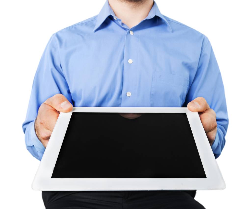 businessman with  tablet pc   - Photo, Image