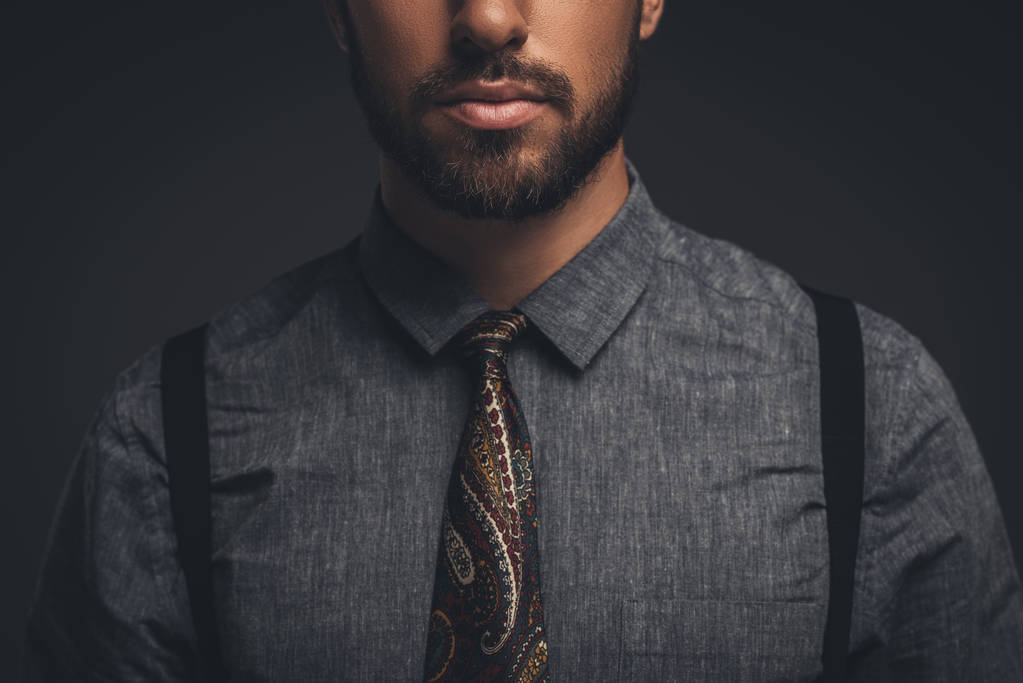 Homme en chemise et cravate
 - Photo, image