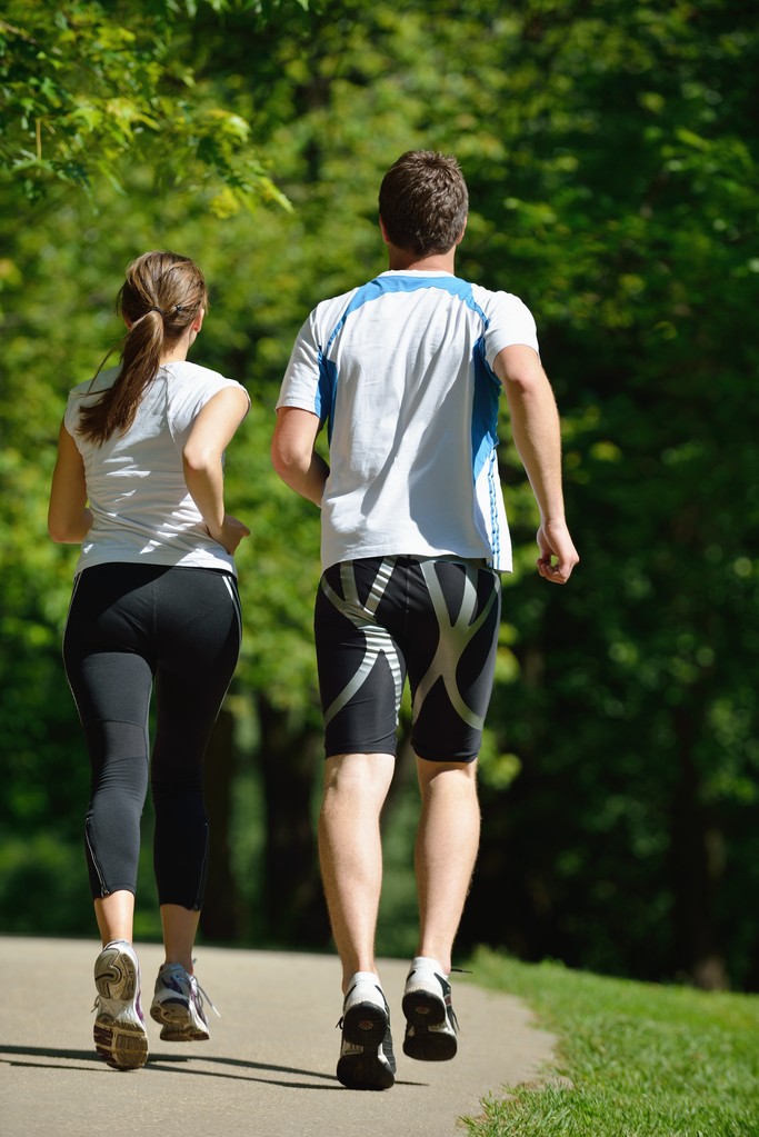 jogging en couple
 - Photo, image