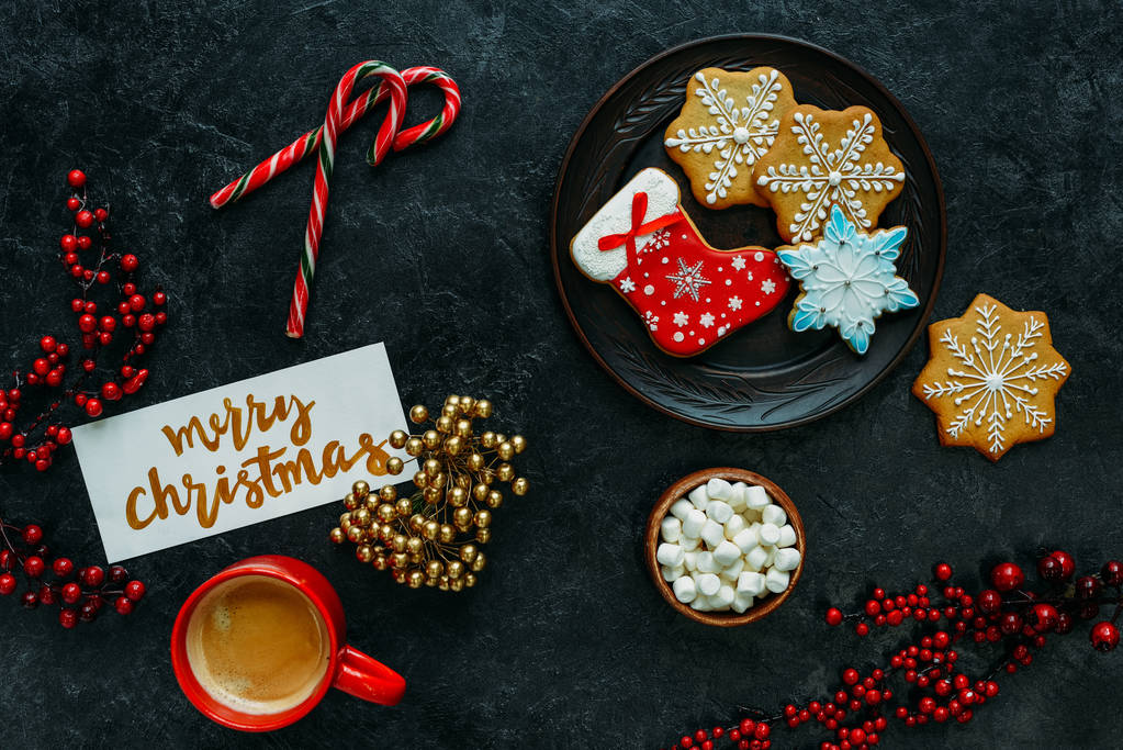 homemade christmas gingerbreads  - Photo, Image