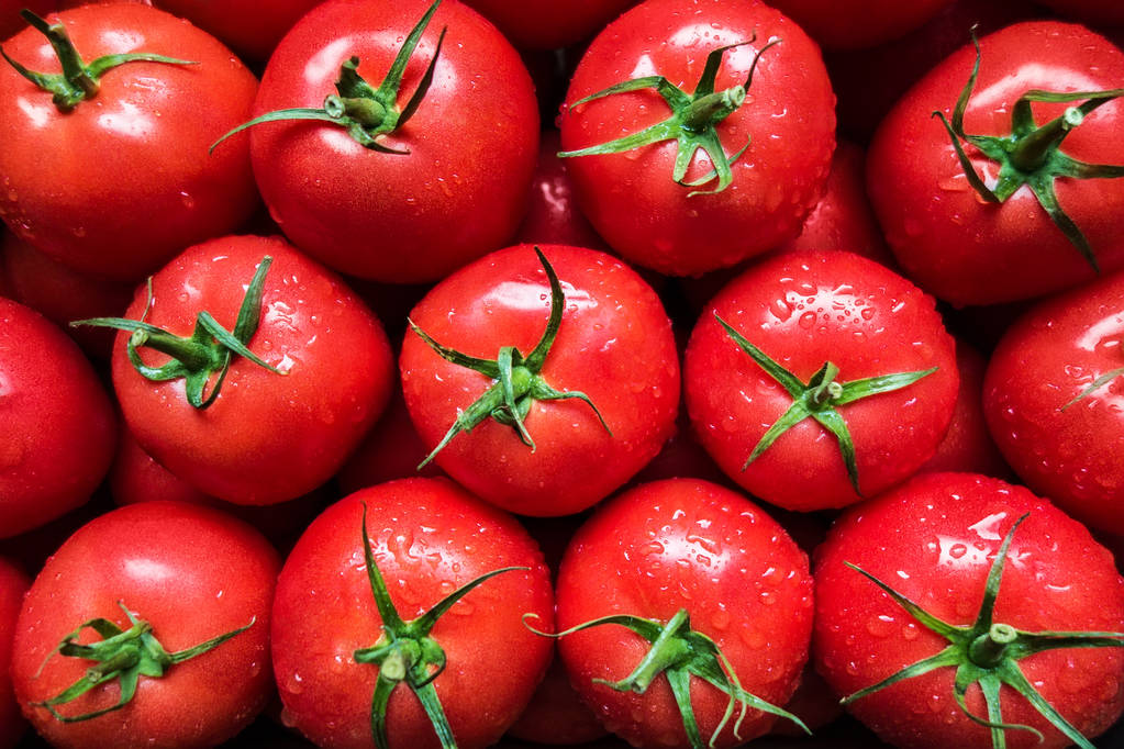 Red tomatoes background - Photo, Image