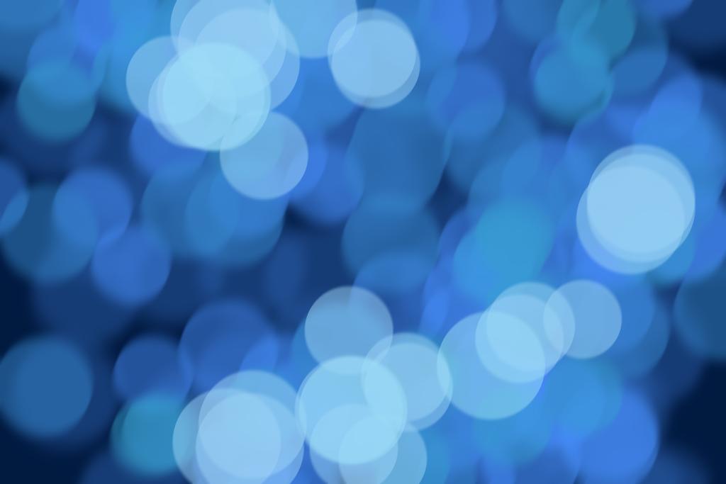 Abstract Light Blue Bokeh Background Or Texture Free Stock Photo and Image