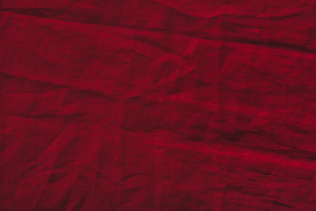赤のマルサラ リネン - 写真・画像
