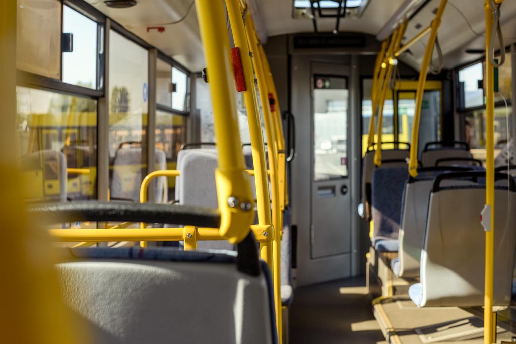 city bus interior - Photo, Image