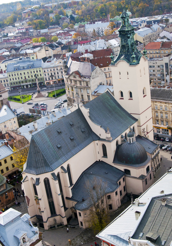Latinské katedrála ve Lvově, Ukrajina - Fotografie, Obrázek