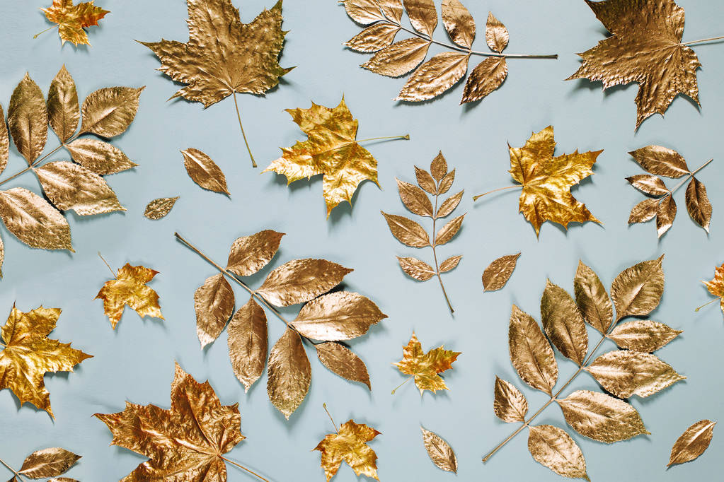 Осенний фон с листьями
 - Фото, изображение