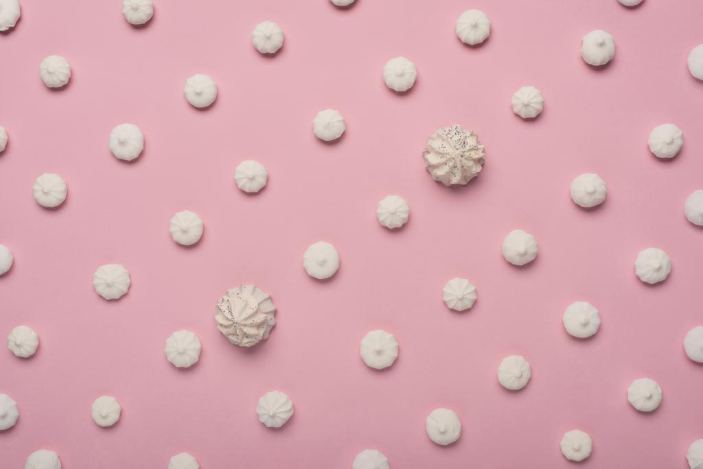 desen beyaz marshmallow ile - Fotoğraf, Görsel