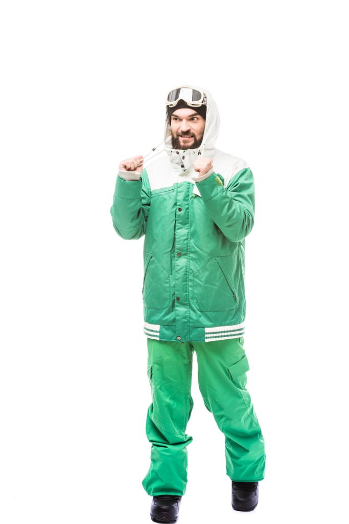 man in snowboarding costume - Photo, Image